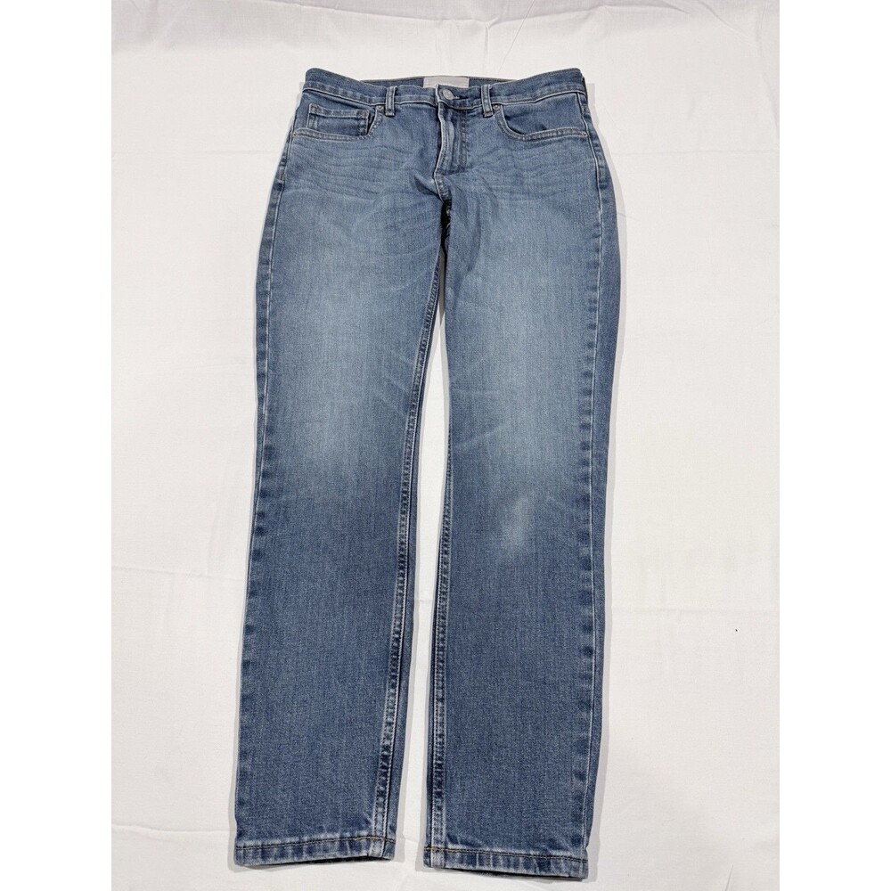 Everlane Straight Regular Fit Cotton Mens Jeans Size 30x26 Denim Regular